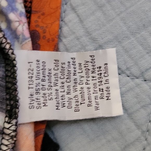 Johnny Was Janie Swing Top sz XL - Picture 3 of 5